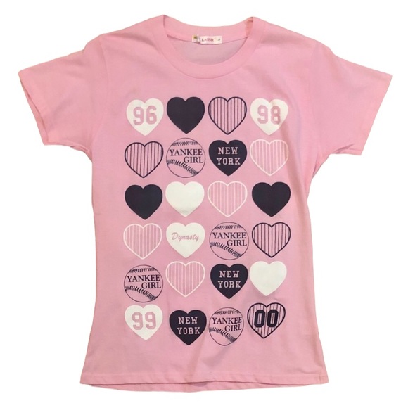 Sun Classic Other - Girl’s Yankee pink T-Shirt in Large